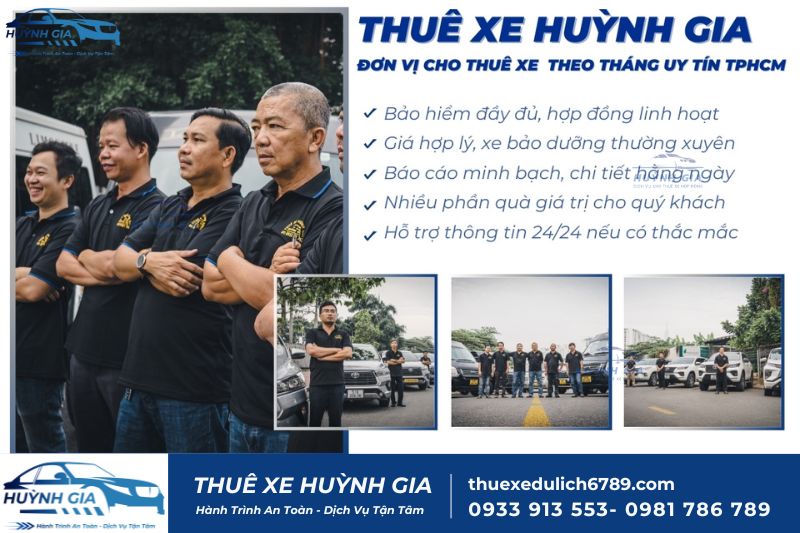 Thuê xe du lịch Bình Thuận tại Huỳnh Gia
